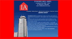 Desktop Screenshot of inmobiliariariel.com.ar